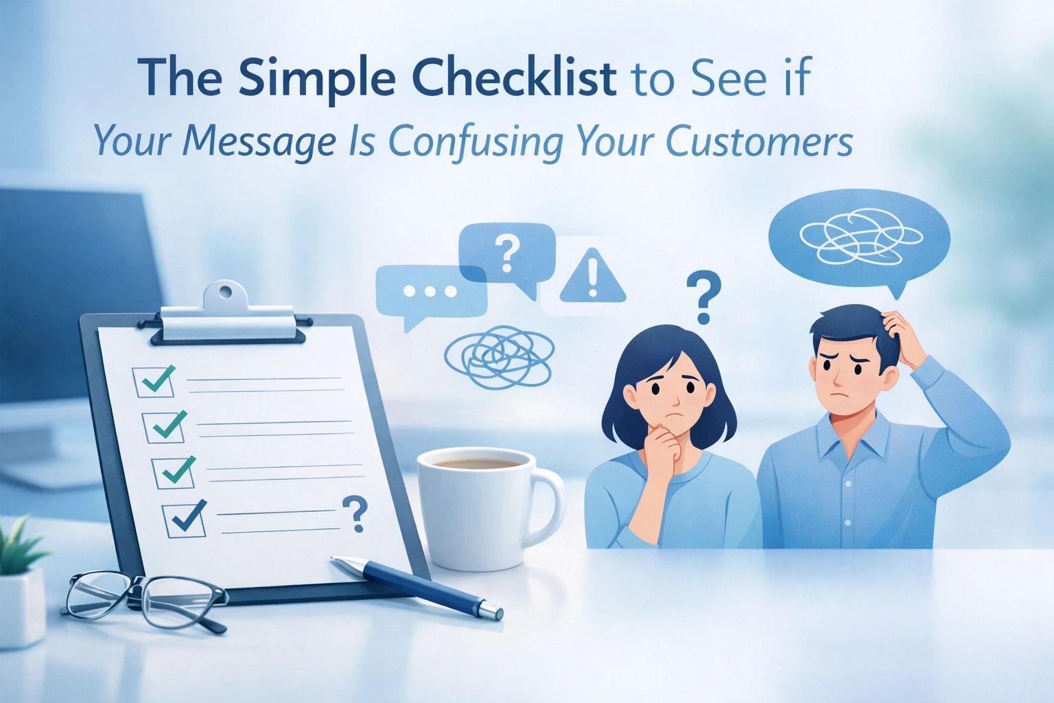 The Simple Checklist to See if Your Message Is Confusing Your Customers