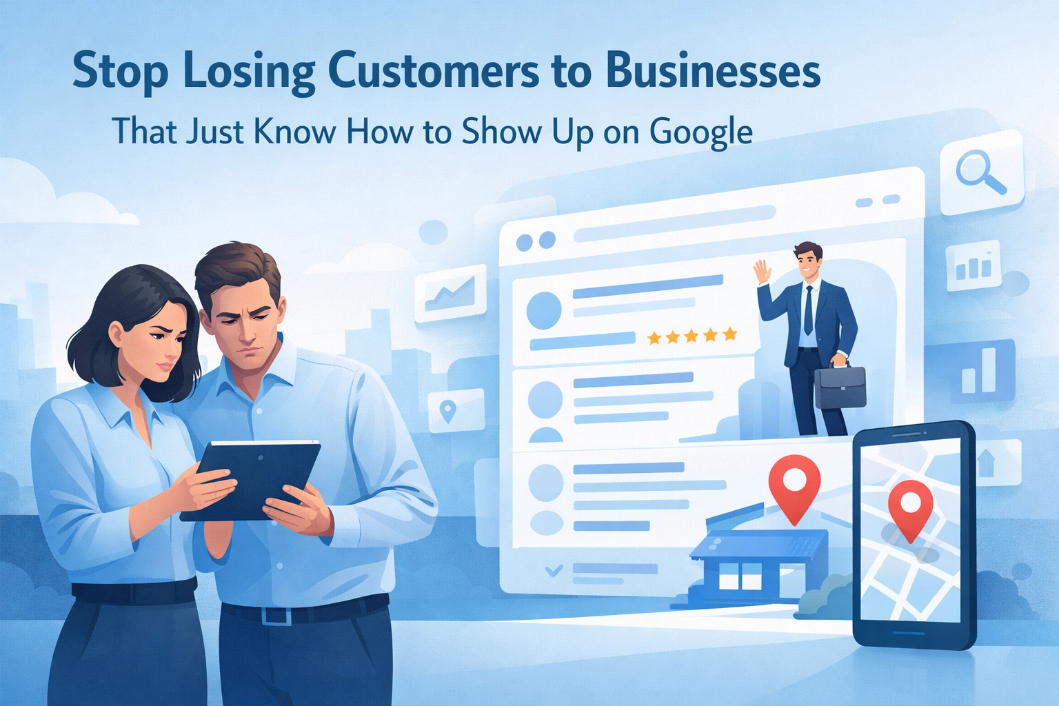 Stop Losing Customers to Businesses That Just Know How to Show Up on Google