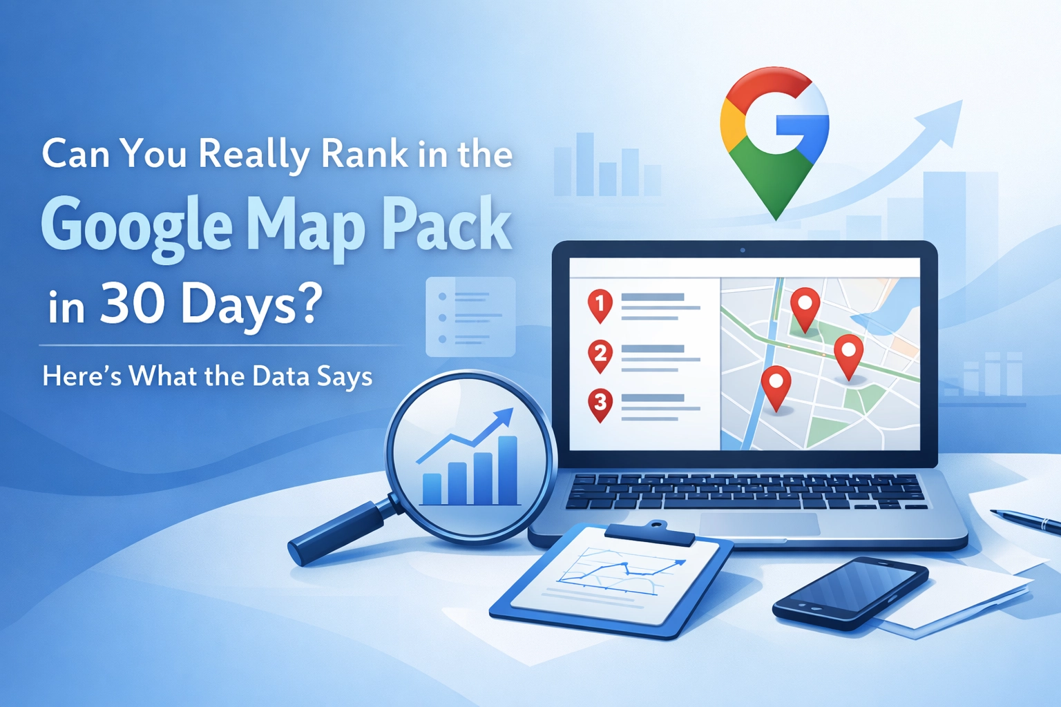 Can You Really Rank in the Google Map Pack in 30 Days? Here’s What the Data Says