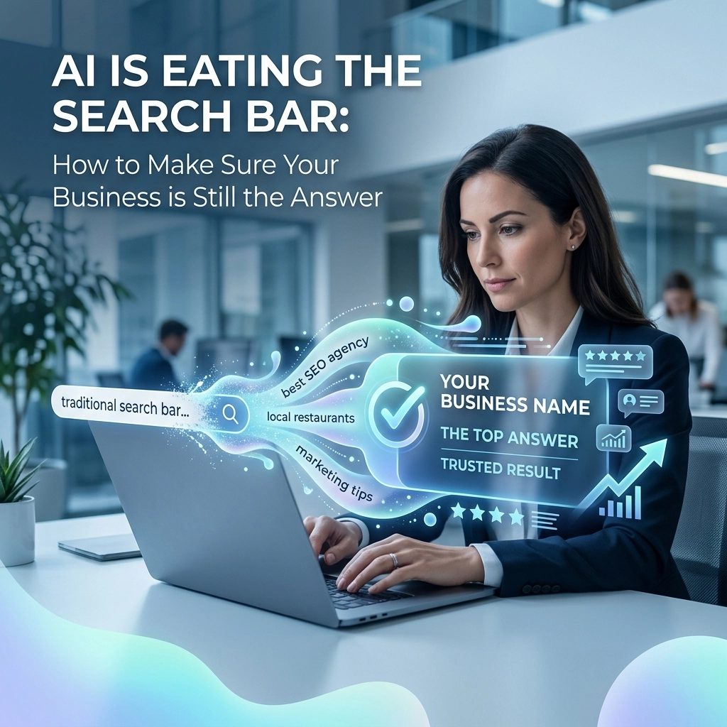 AI is Eating the Search Bar: How to Make Sure Your Business is Still the Answer