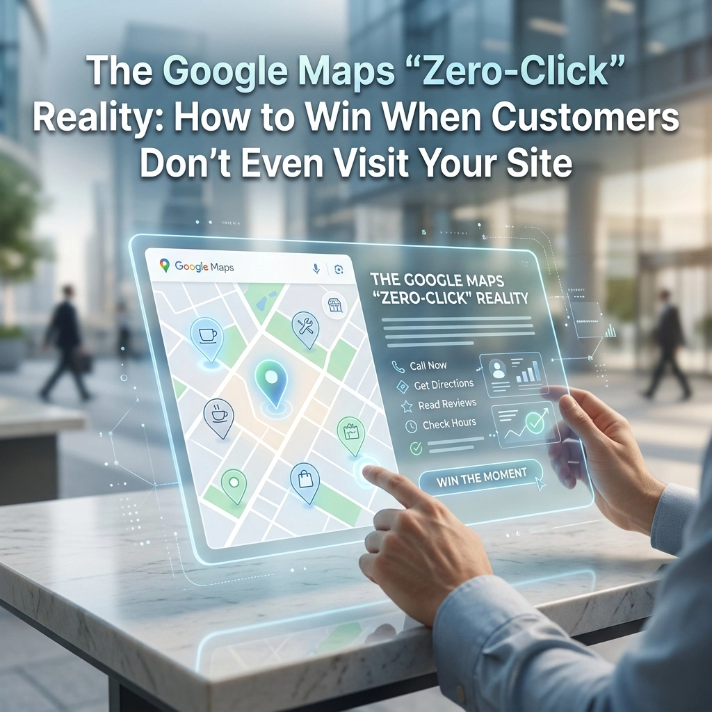 The Google Maps “Zero-Click” Reality: How to Win When Customers Don’t Even Visit Your Site